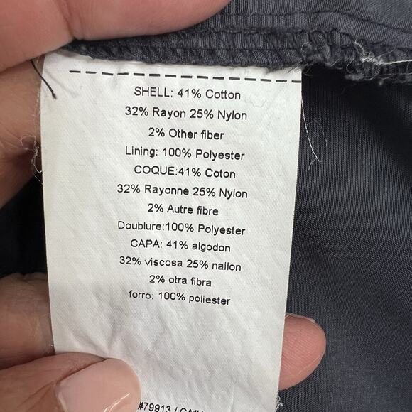 Jessica Simpson Maternity Blue Lace Overlay Dress Size Large Special Event Party - Picture 10 of 12